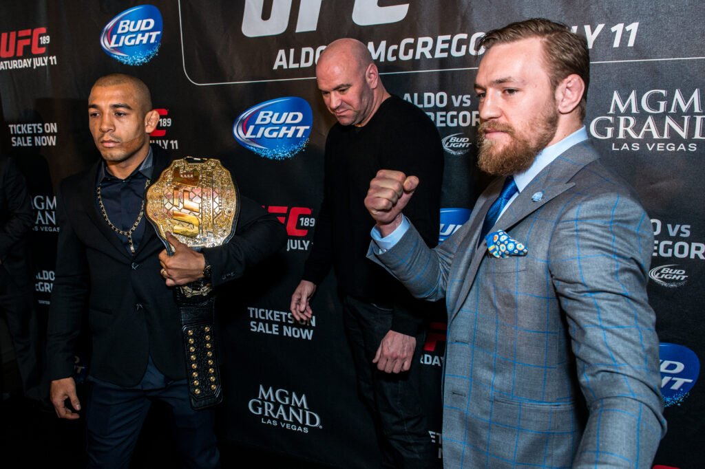 José Aldo vs. Conor McGregor, UFC 189 World Tour London