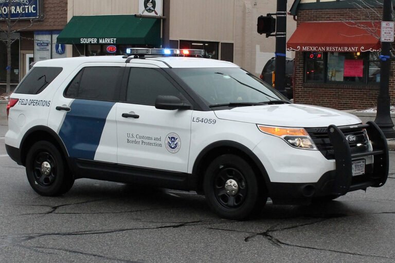 US Customs and Border Protection Ford Interceptor Utility