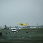 a group of airplanes at an airport, airport, airplane, travel, vacation, TSA