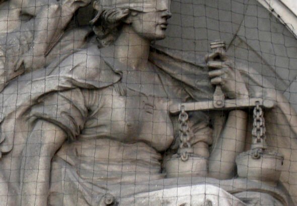 Lady Justice Justice, 50 Fleet Street, London