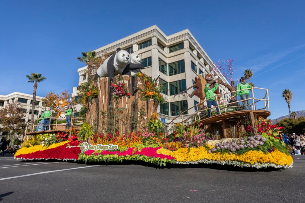 San Diego Zoo Wildlife Alliance Wins Top Honors at 136th Rose Parade for Historic Giant Panda Float 4 IMG 0546