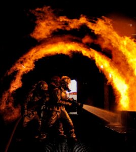 Dragon's Breath at Firefighter School