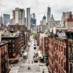 usa, manhattan, contrasts, new york, new york city, chinatown, metropolis, skyline, road, traffic, old, new, houses, building, architecture, skyscrapers, usa, new york, new york, new york, new york, new york, justice