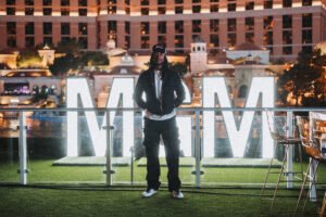 Davante Adams at Bellagio Fountain Club