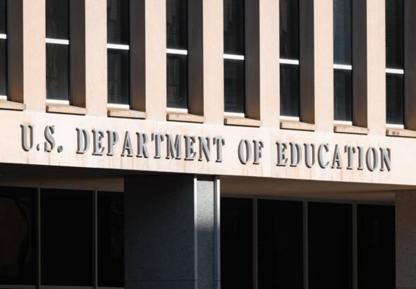 The u s department of education building in washington, d c