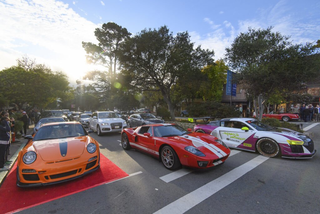 Monterey Car Week Returns August 8–17 with Revved-Up Events, Global Glamour, and Deep Community Impact 1 See Monterey-Ocean-Avenue-Car-Week--3