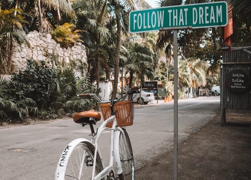 parked white bicycle, travel, things to do, festivals, events