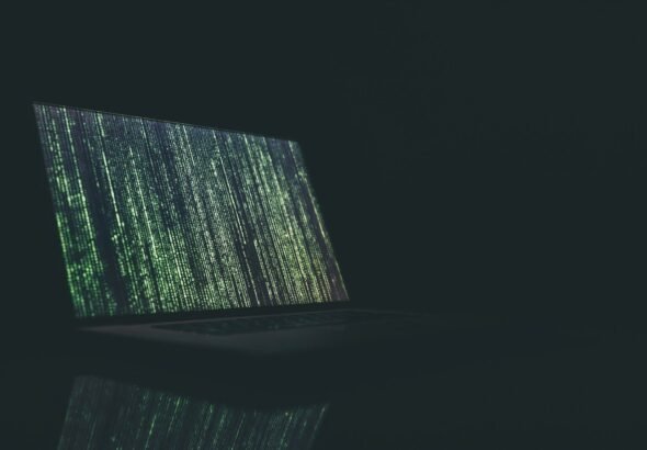 black and gray laptop computer turned on, dark web, hacking, market, tech