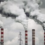 smoke billows from the stacks of smoke stacks, pollution, air, epa, crime, justice, environment