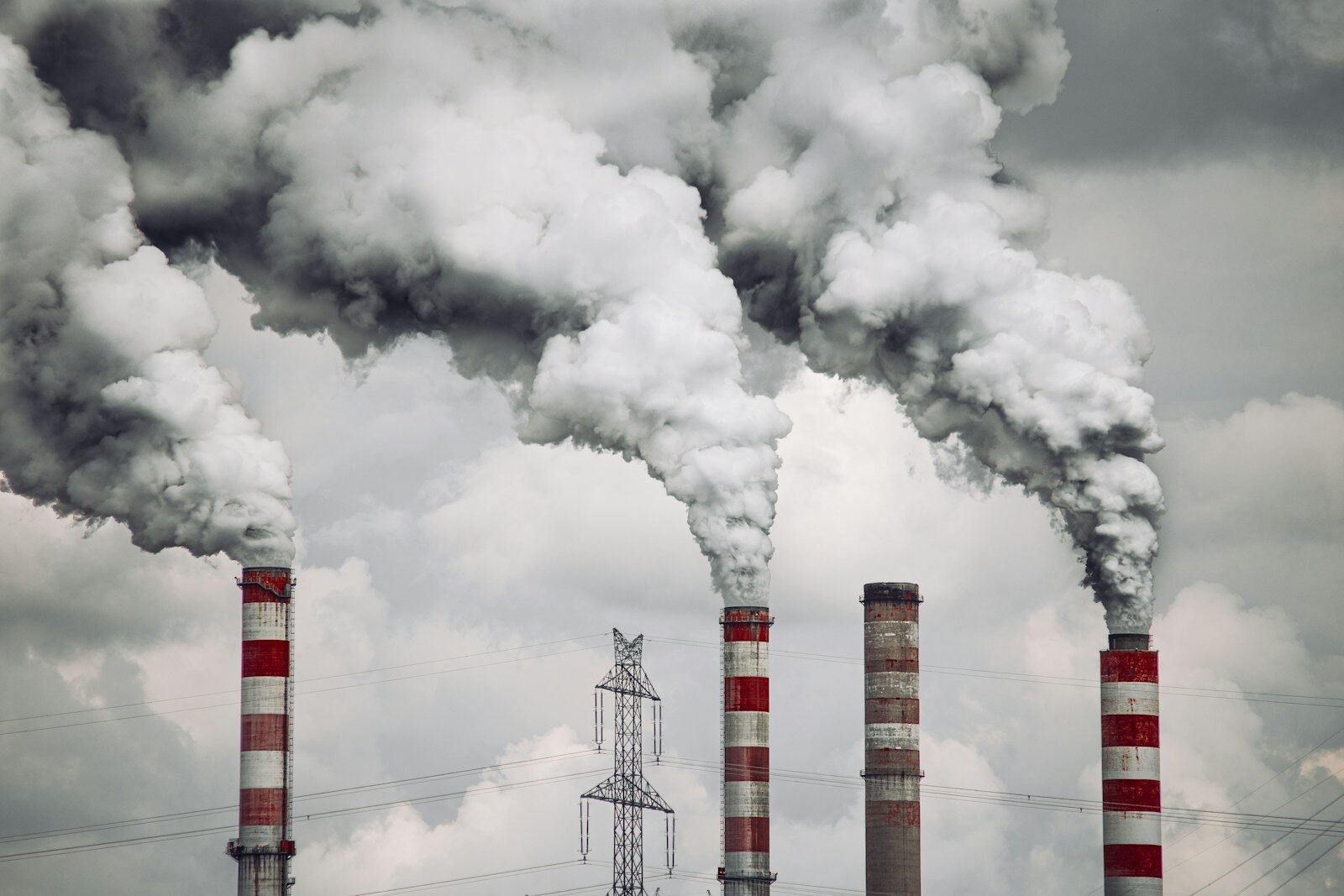 smoke billows from the stacks of smoke stacks, pollution, air, epa, crime, justice, environment